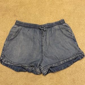 High waisted shorts